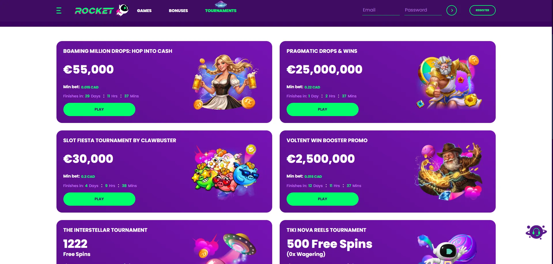 Casino Rocket bonus balance preserved on mirror site access